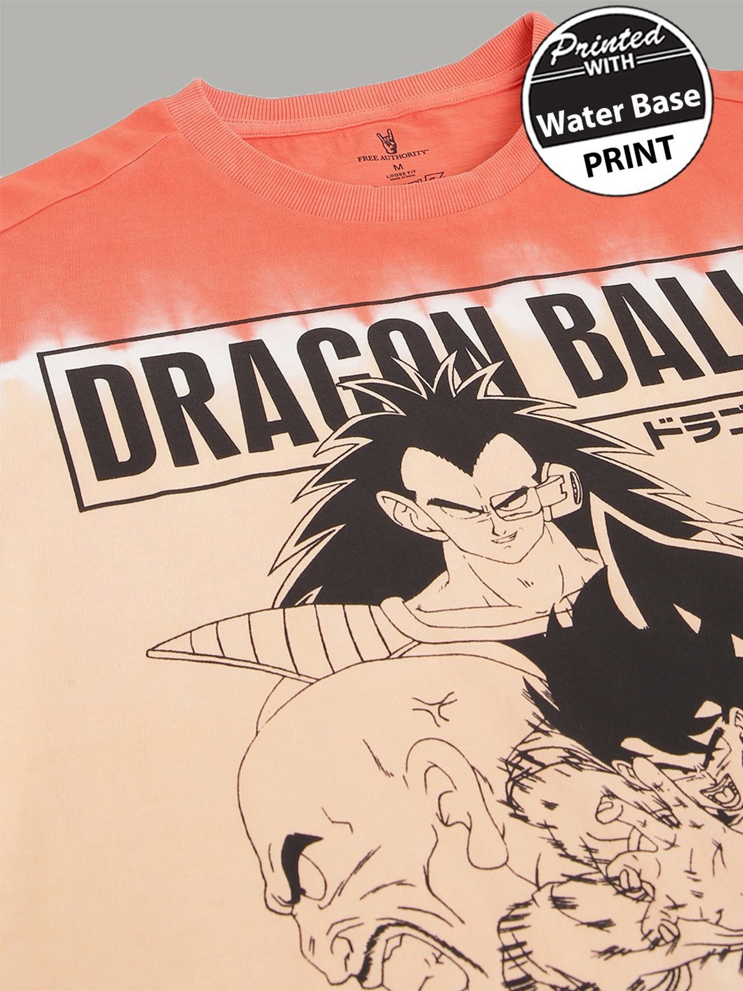 Free Authority Multicolor Regular Fit Dragon Ball Z Print T-Shirt - Pack of 3