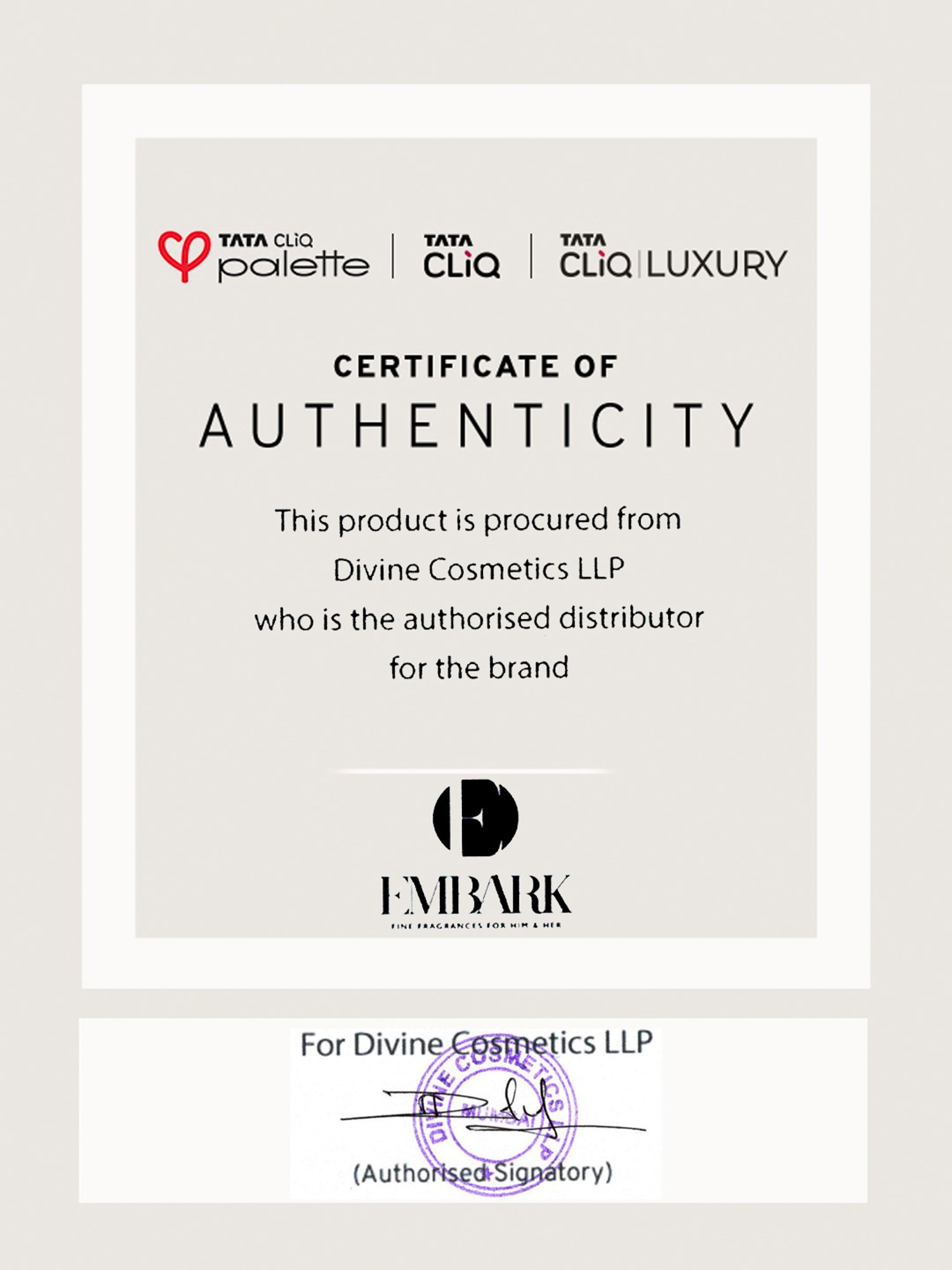 Embark Wood Oud Eau de Parfum - 100 ml