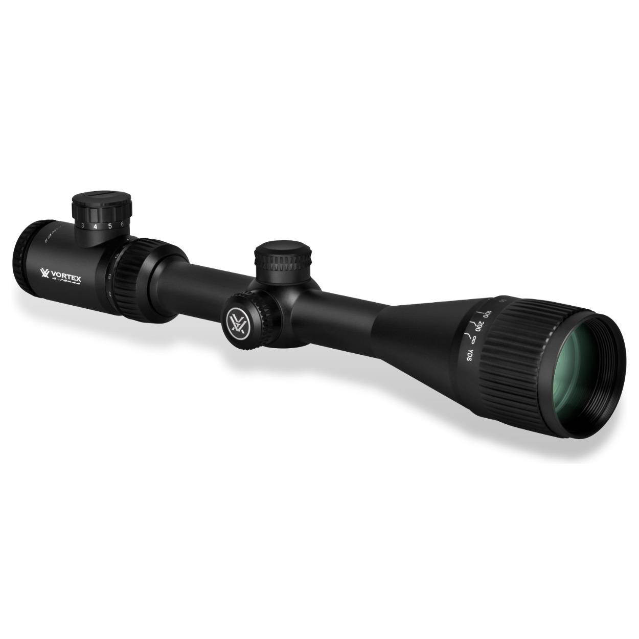 Vortex Crossfire II 6-18x44 AO Riflescope (V-Brite MOA Reticle) and Camo Hat