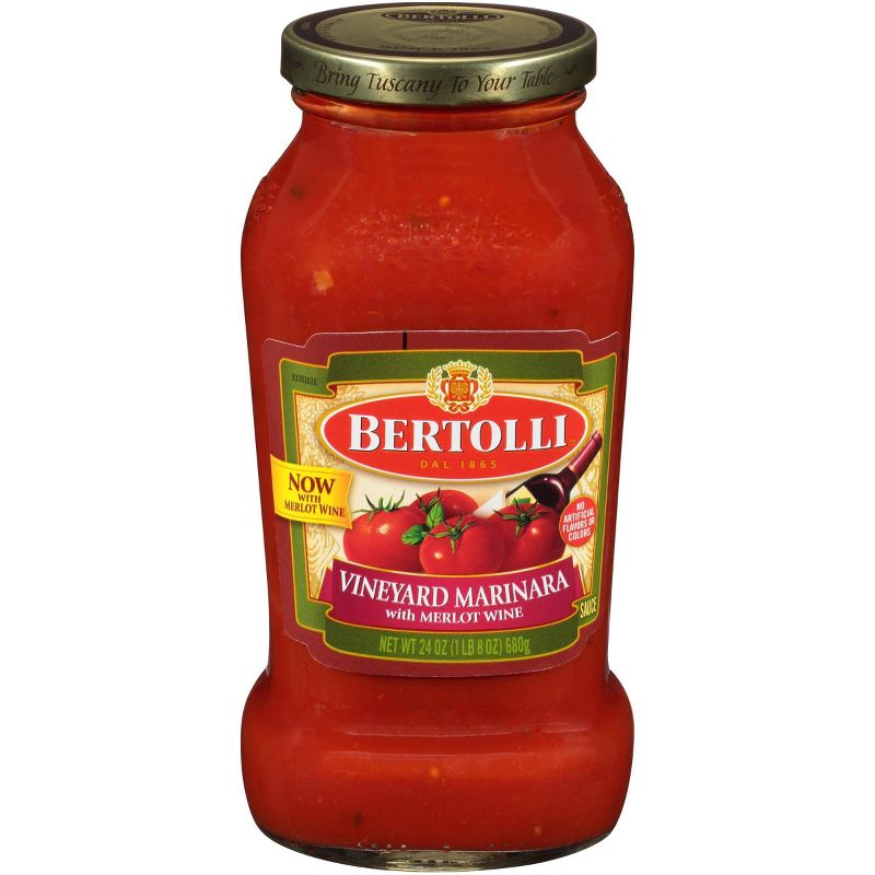 Bertolli Vineyard Marinara Pasta Sauce - 24oz