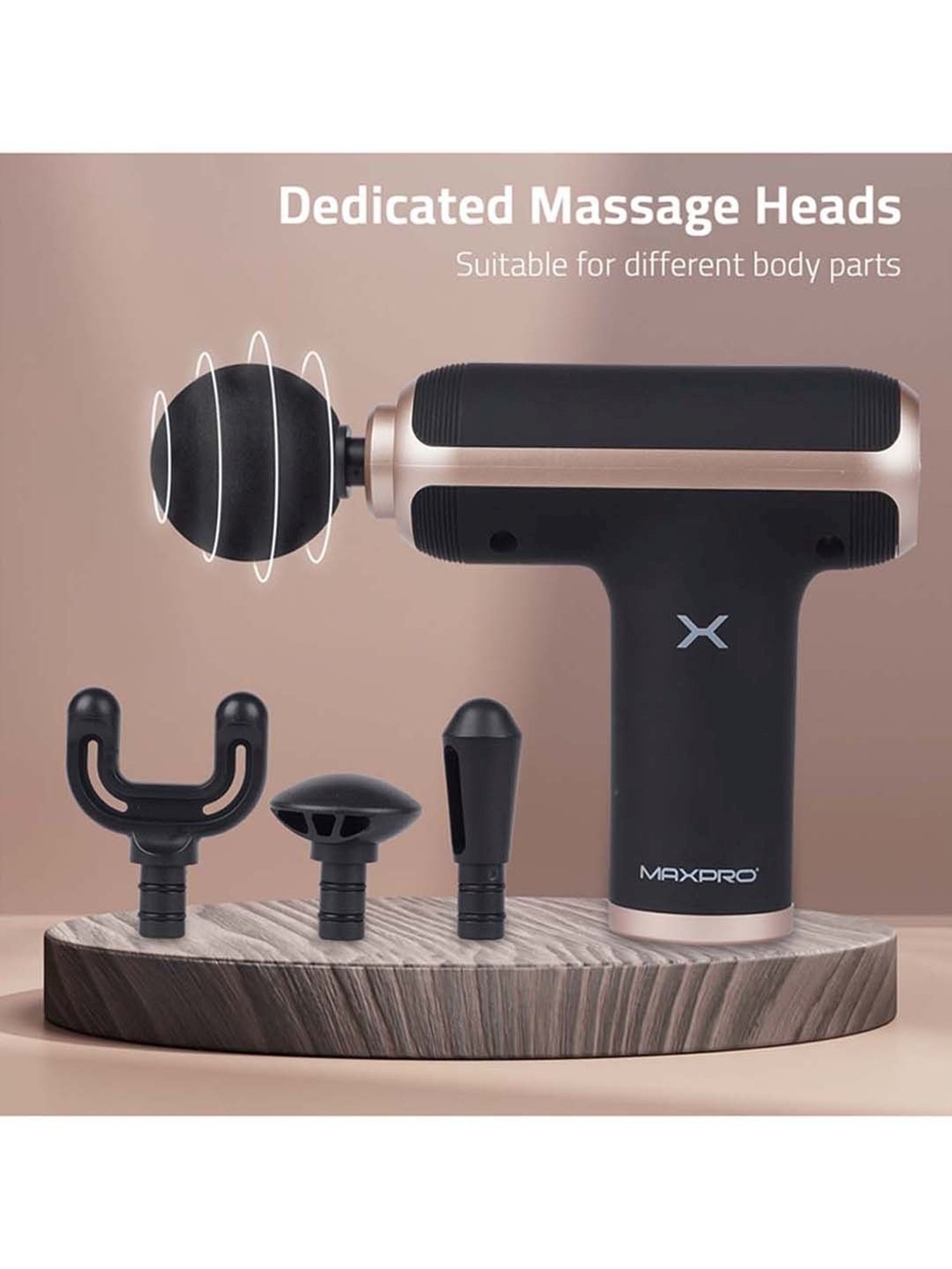 MAXPRO MP-MG01 Handheld Precision Muscle Massage Gun for Full body pain relief, Rechargeable