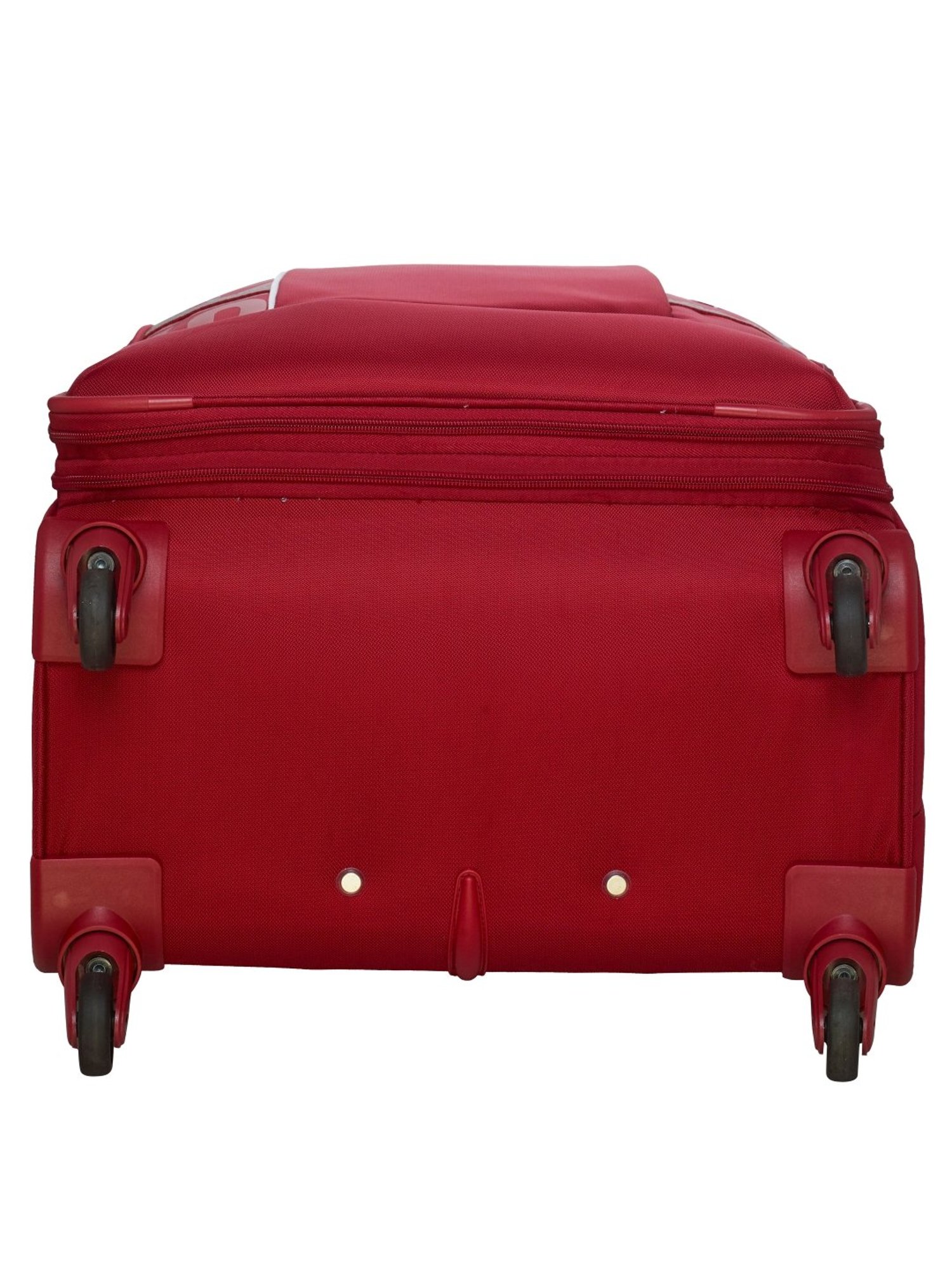 Skybags Snazzy Carmine Red 4 Wheel Medium Soft Cabin Trolley - 45 cm