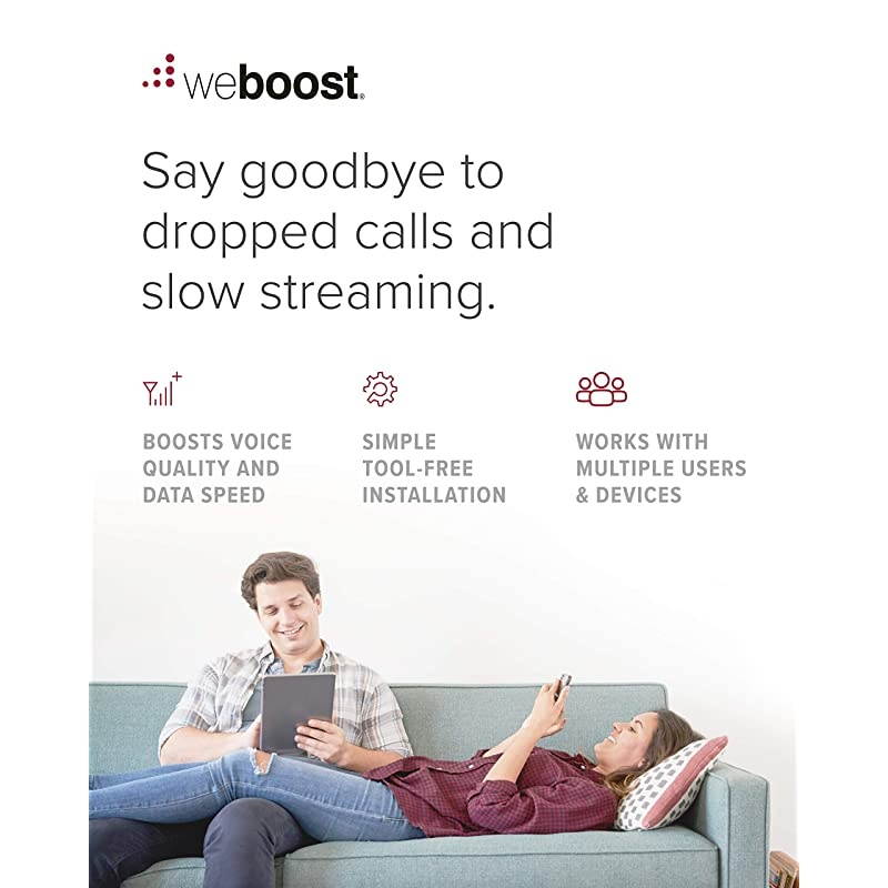 Home MultiRoom (470144) Cell Phone Signal Booster Kit | Up to 5,000 sq ft | All U.S. Carriers - Verizon, AT&T, T-Mobile, Sprint & More | FCC Approved