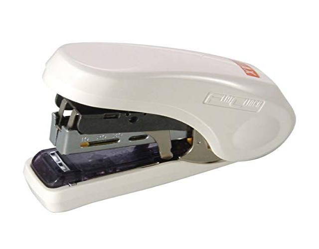 MAX HD-10FL Flat-Clinch Light Effort Stapler White