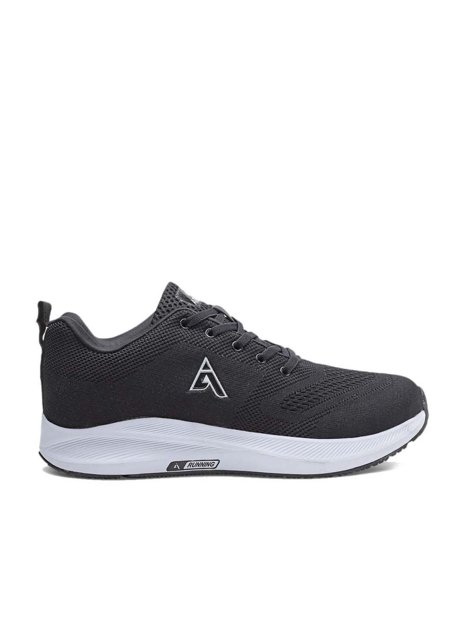 Action Men's Black Running Shoes