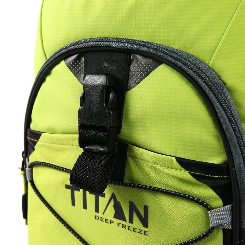 California Innovations Titan Deep Freeze 16qt Backpack Cooler - Lime Green