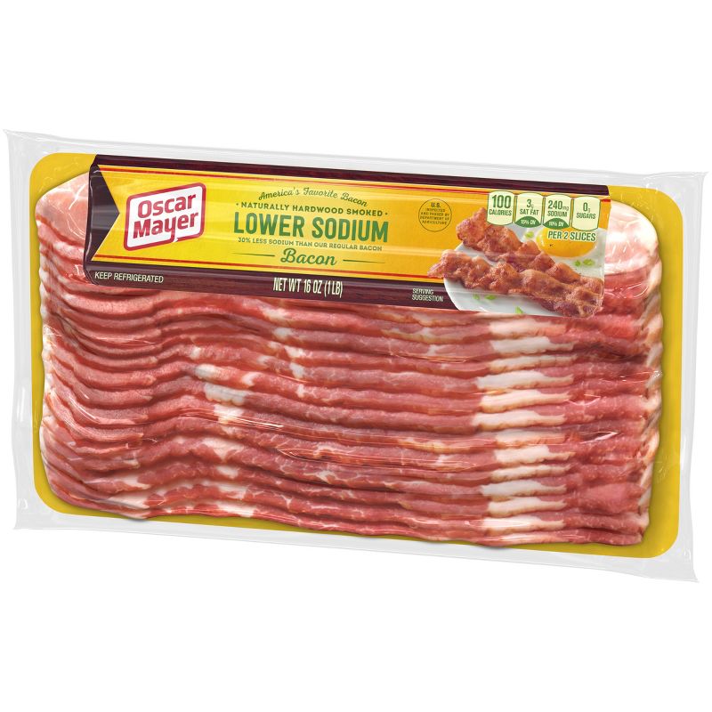 Oscar Mayer Low Sodium Bacon - 1lb