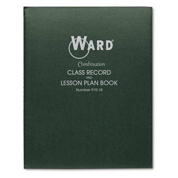 Combination Record & Plan Book 9-10 Weeks 8 Periods/Day 11 x 8-1/2