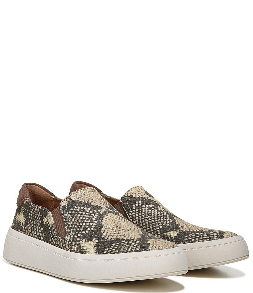 Zodiac Jasmin Snake Printed Slip-On Sneakers