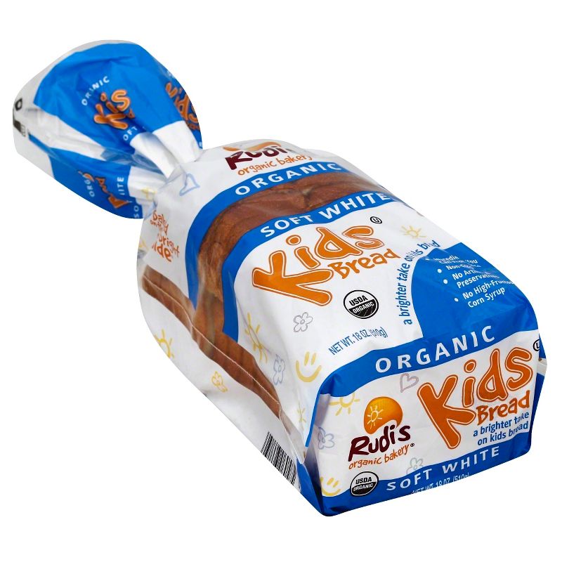 Rudi's Organic White Kids Bread - 18oz