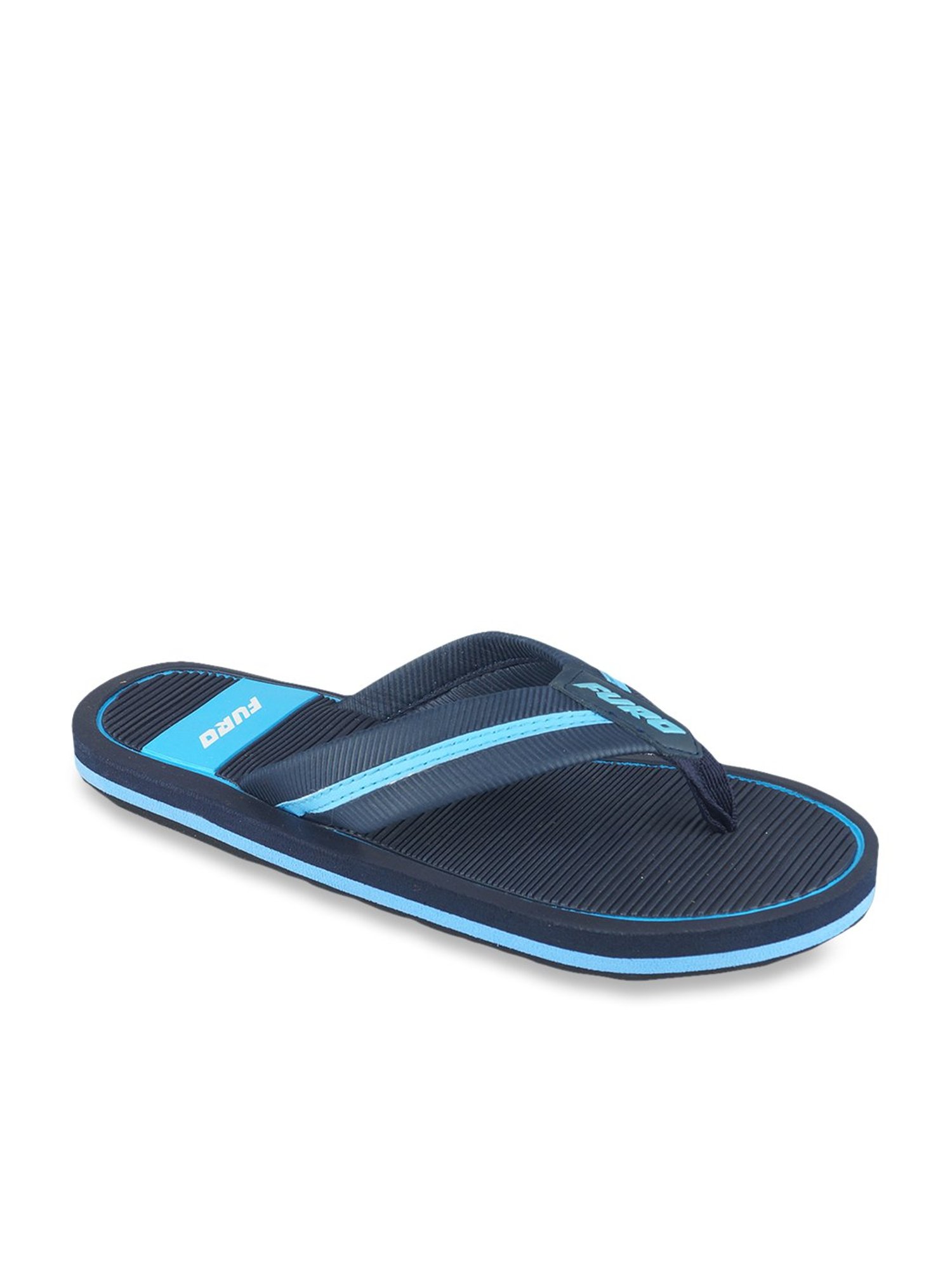 Furo by Red Chief Men's Navy Flip Flops