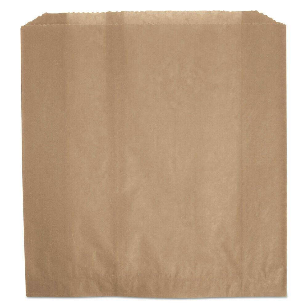 Rubbermaid Waxed Napkin Receptacle Liners, 2 3/4 X 8 34 X 8 1/2, Brown 6141 NEW