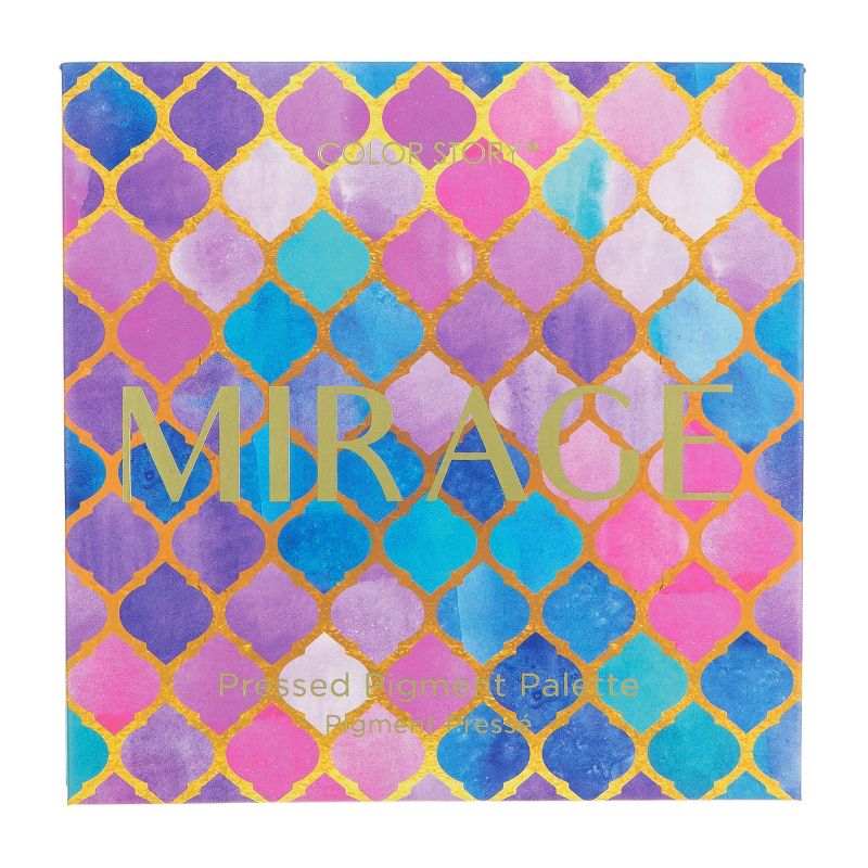 Color Story Pressed Pigment Eyeshadow Palette - Mirage - 0.32oz