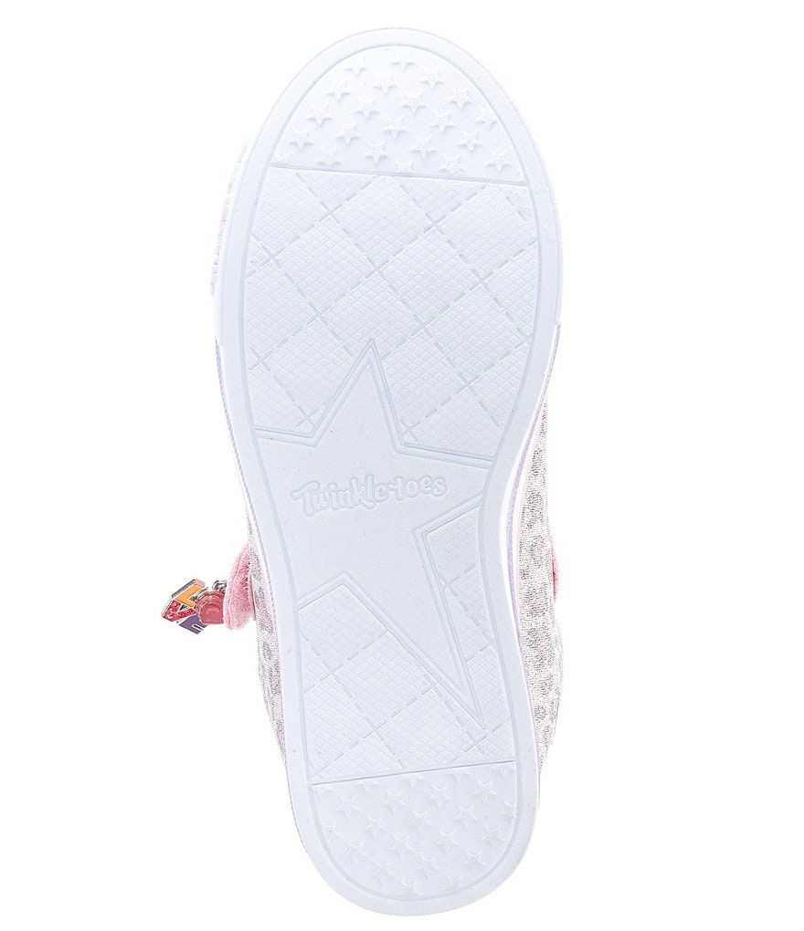 Skechers Girls' Twinkle Toes Sparkle Lite-Leopard Shines Light Up Sneakers (Youth)