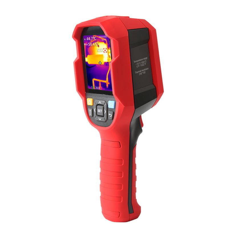 UNI-T UTi260B -15? ~550? 2.8 Inch TFT LCD Display Screen Infrared Thermal Imager 49152(256 * 192) Thermal Imaging Pixel Surface Temperature Real Time Thermal Images Combination Infrared Visible Light