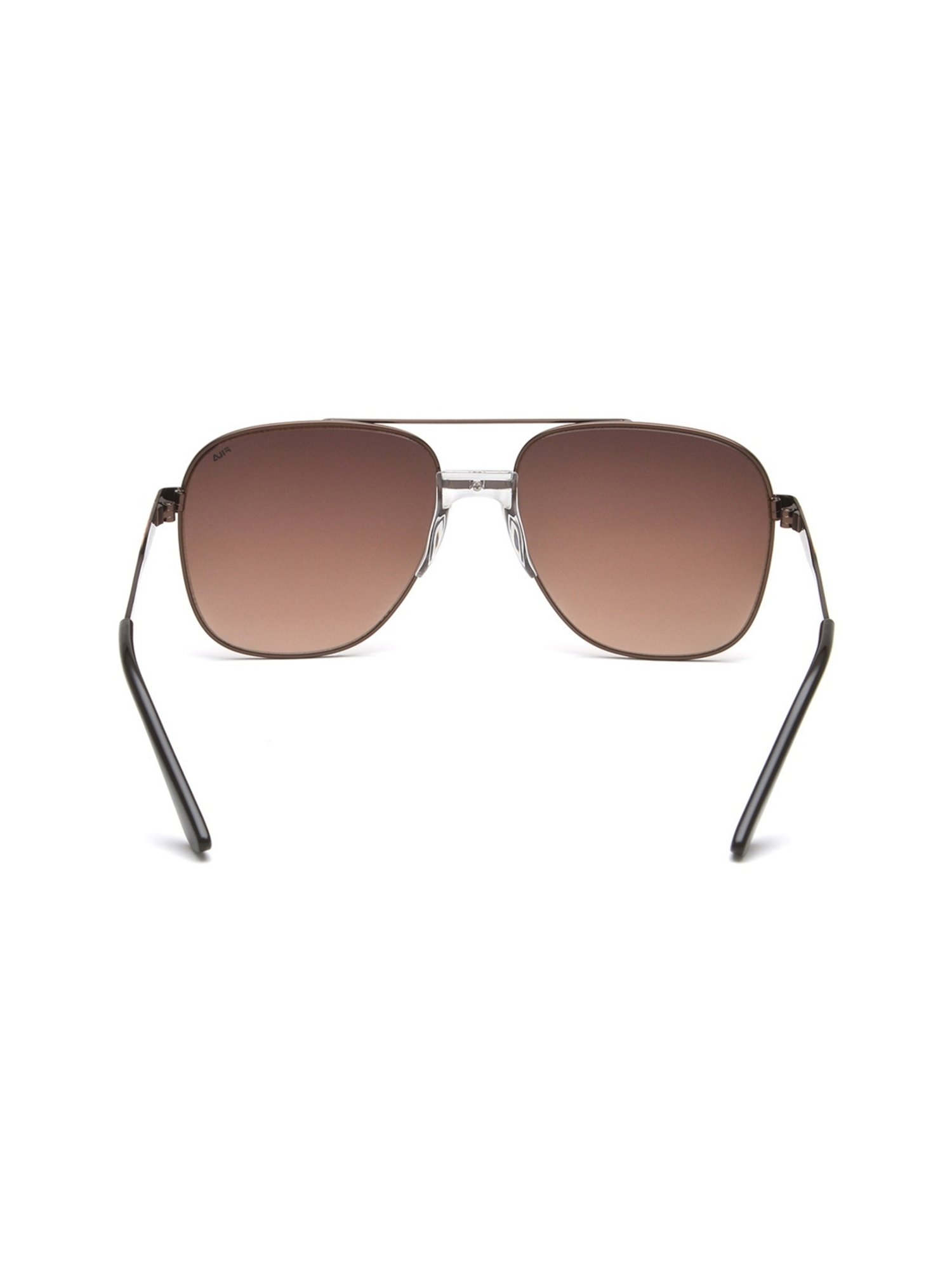 Fila Brown Square Sunglasses for Men