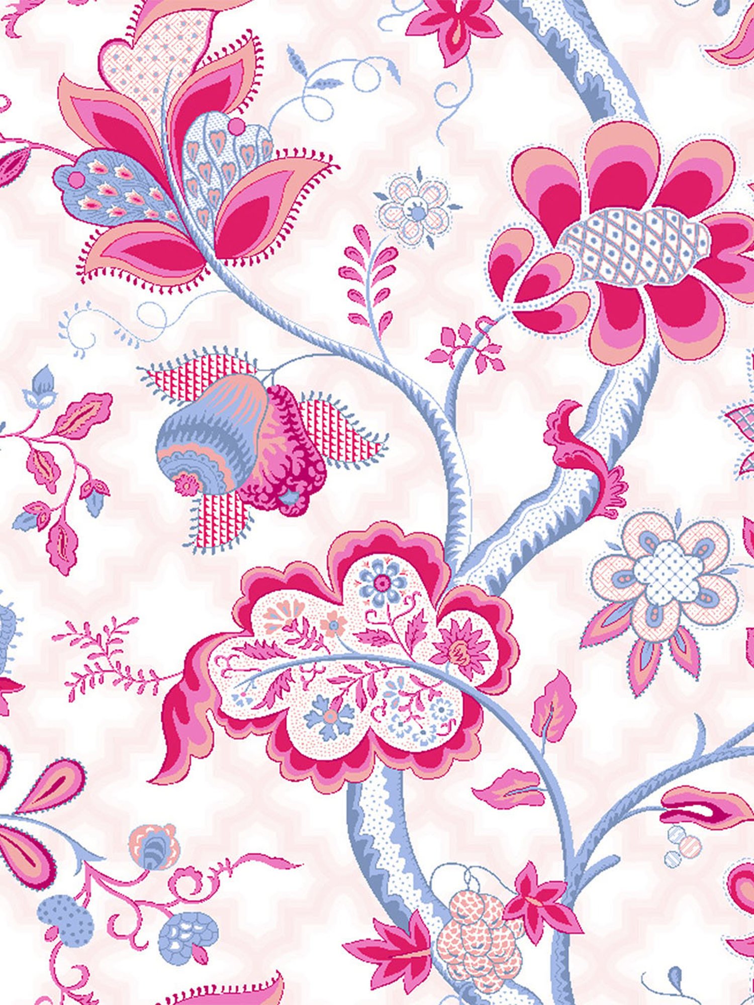 Spaces Pink 144 TC Cotton Double Bed Sheet with Pillow Cover