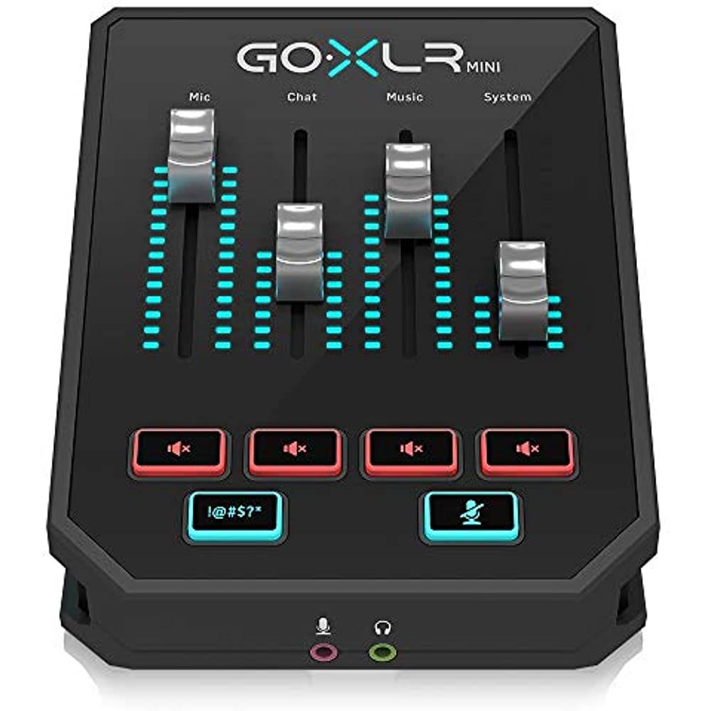TC Helicon GoXLR Mini Broadcast System