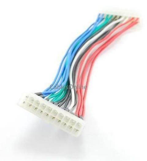 8 inch 20-Pin Male to 20-Pin Female ATX Power Extension Cable / Cord, PC-008