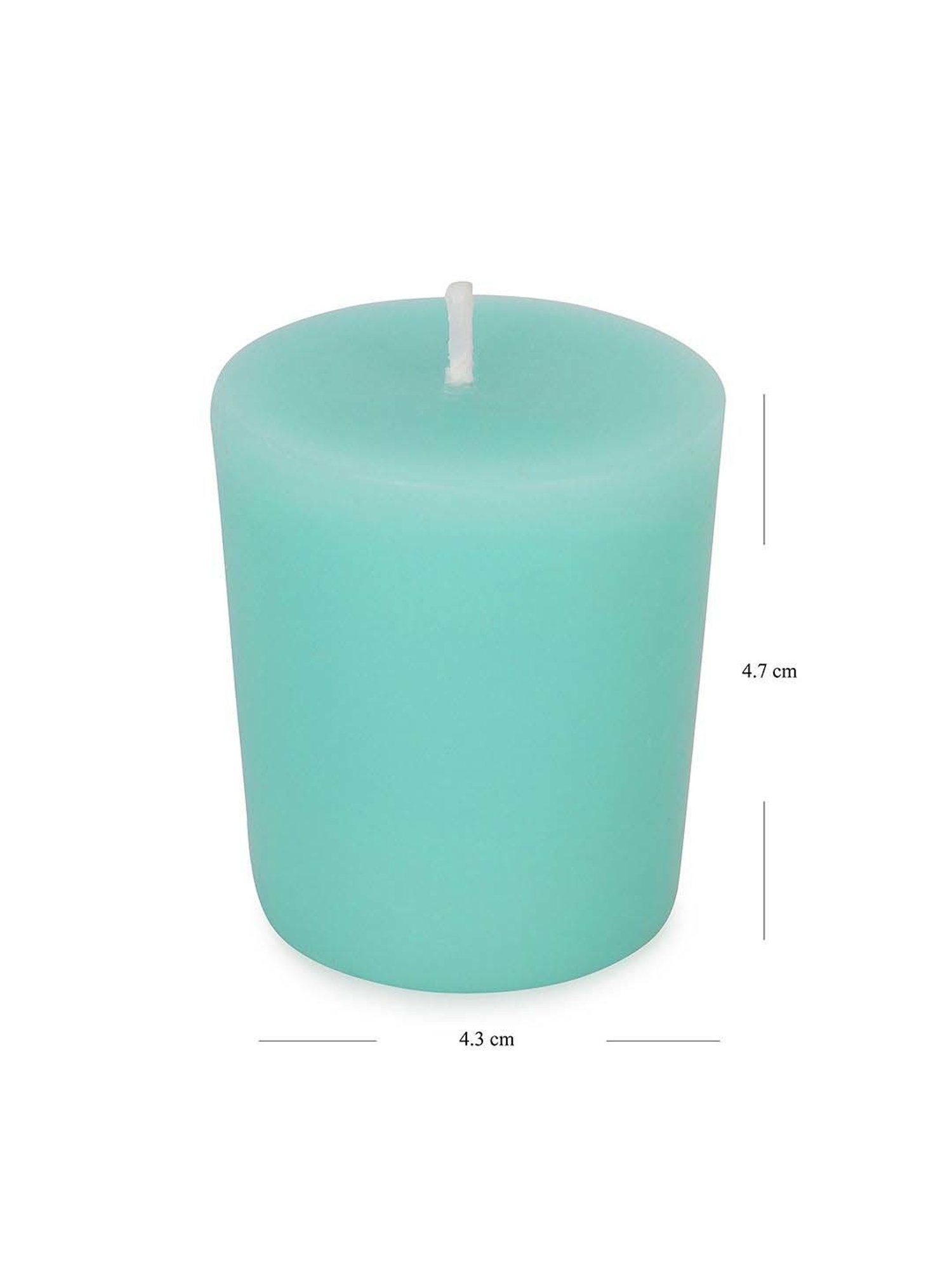 Pure Home and Living Blue Sea Breeze Votive Candles - Set of 4