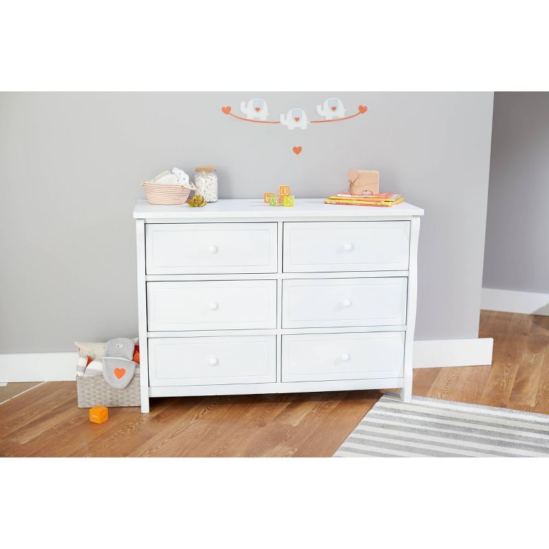 County Line 4 Drawer Chest Rum Walnut - Sauder