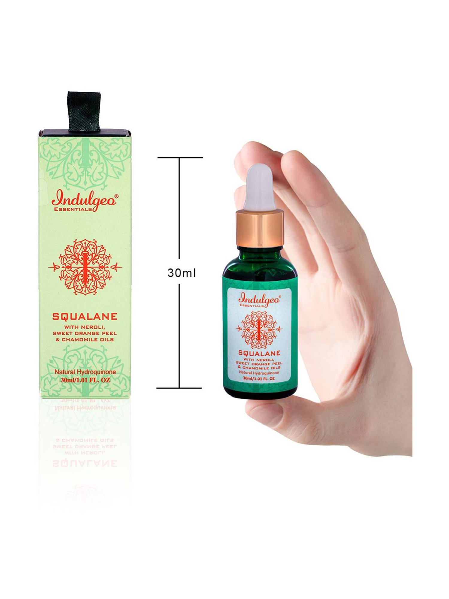 Indulgeo Essentials Squalane Skin Hydrator with Natural Hydroquinone - 30 ml