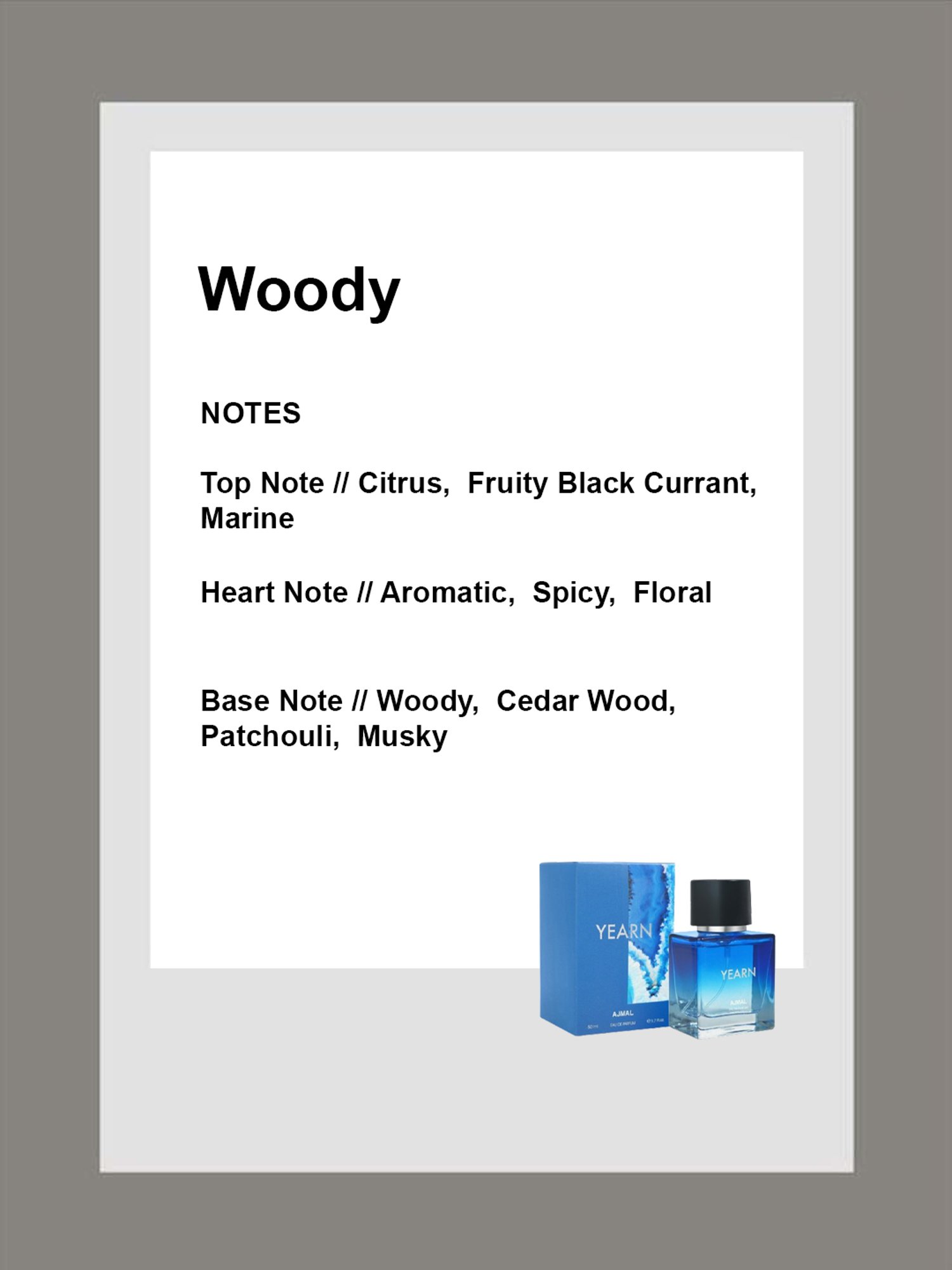 Ajmal Yearn Eau de Parfum - 50 ml