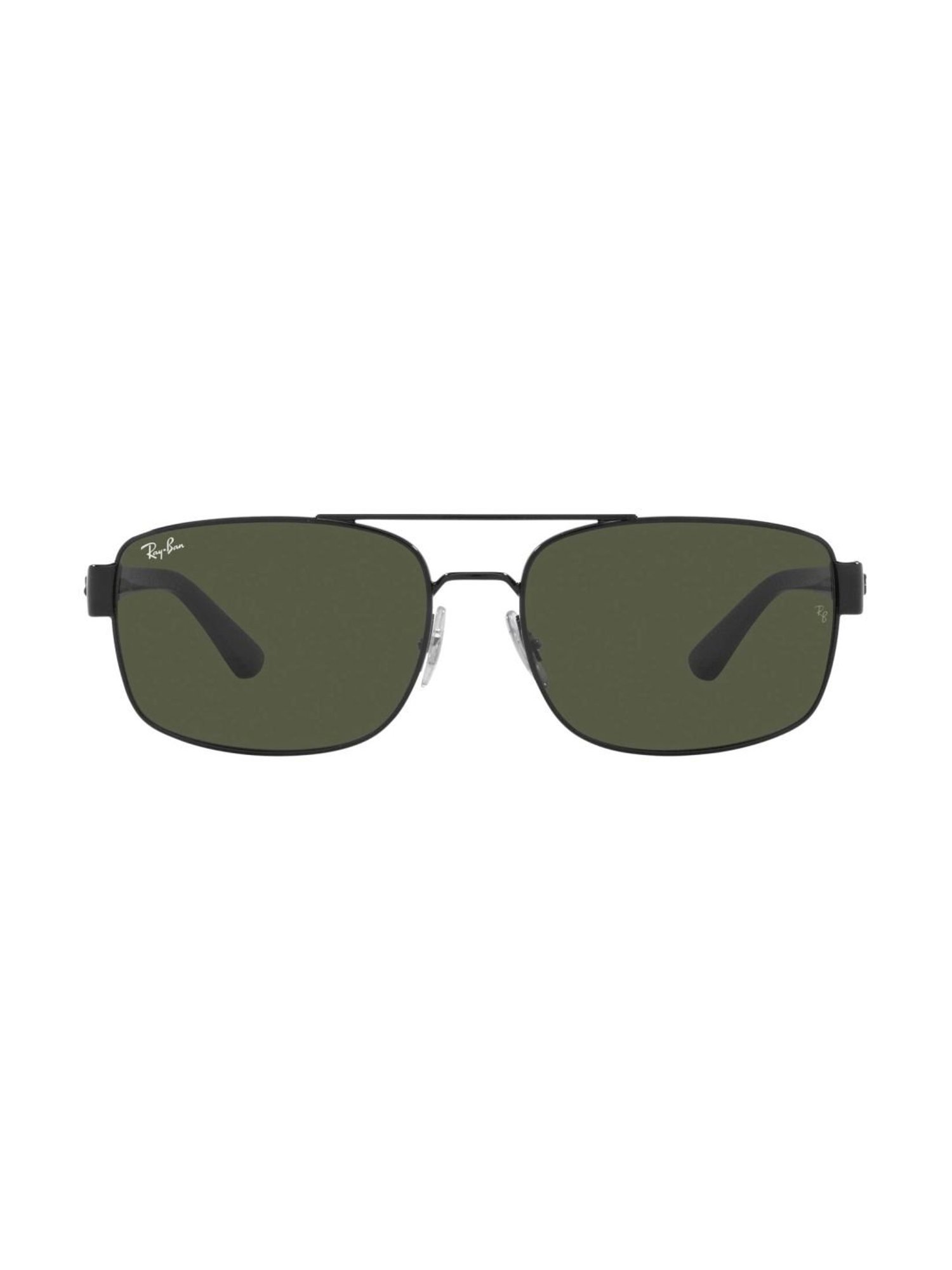 RAY-BAN Men UV Protected Green Lens Pillow Sunglasses - 0RB3687002/3158