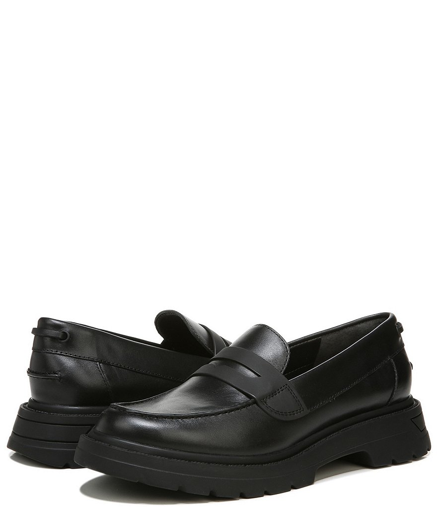 Franco Sarto Reza Leather Penny Loafers