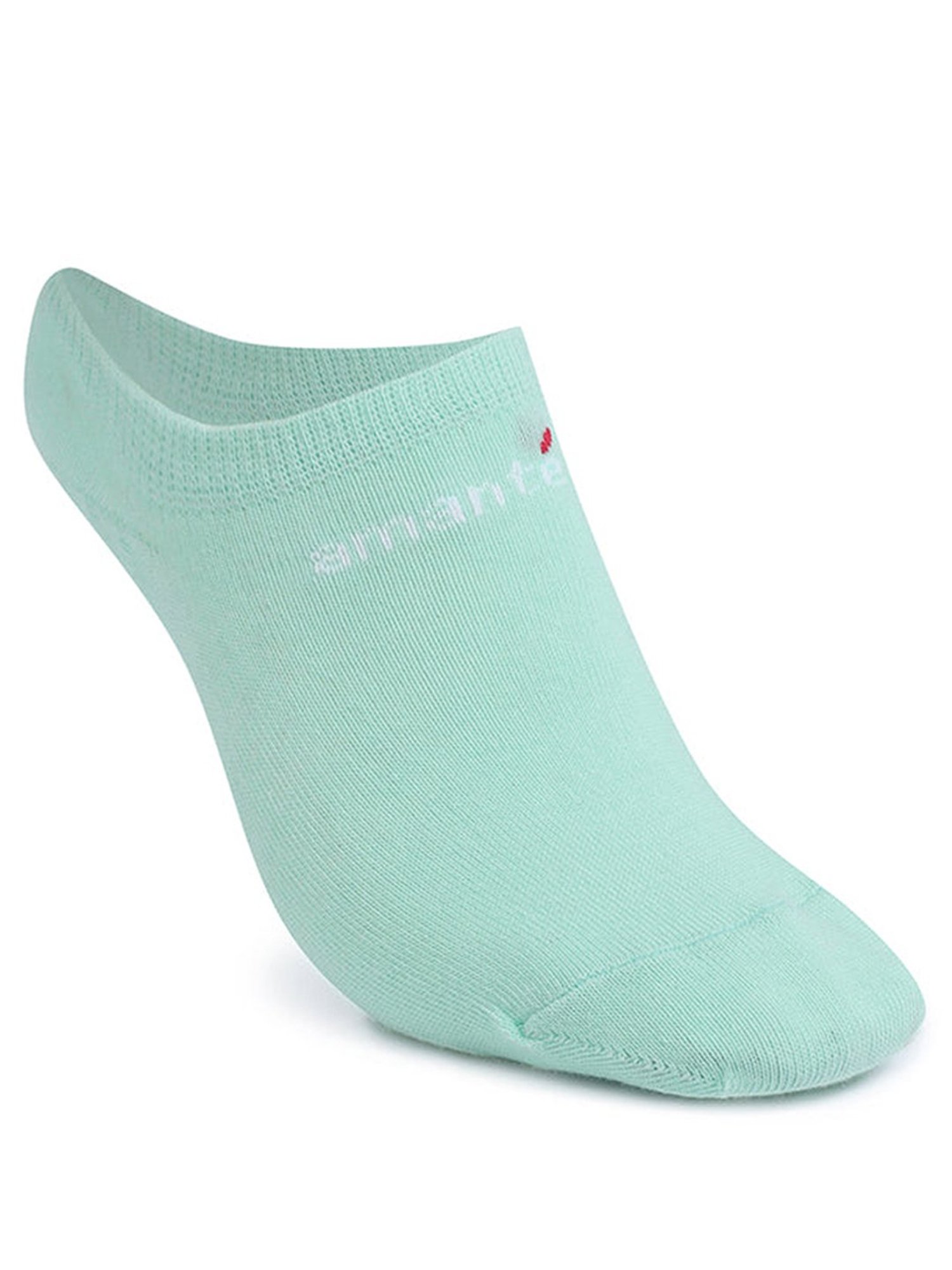 Amante Blue & Green Low Cut Socks - Pack Of 2