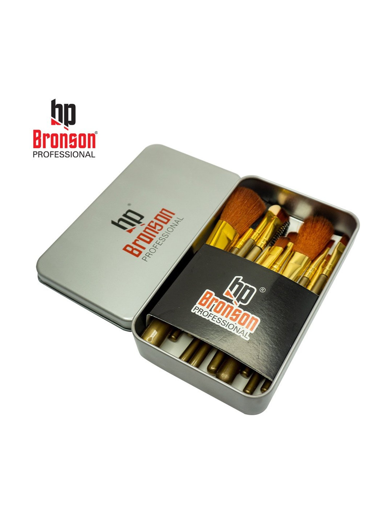 Bronson Professional Mini Makeup Brushes - Set of 12