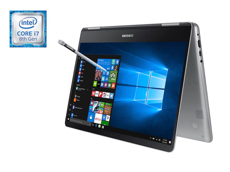 Samsung Notebook 9 Pro 2 in 1 Laptop Computer 15" FHD Touchscreen Display 8th Gen Intel Quad-Core i7-8550U 16GB DDR4 512GB SSD 2GB AMD RADEON 540 Backlit KB USB-C Pen Win 10
