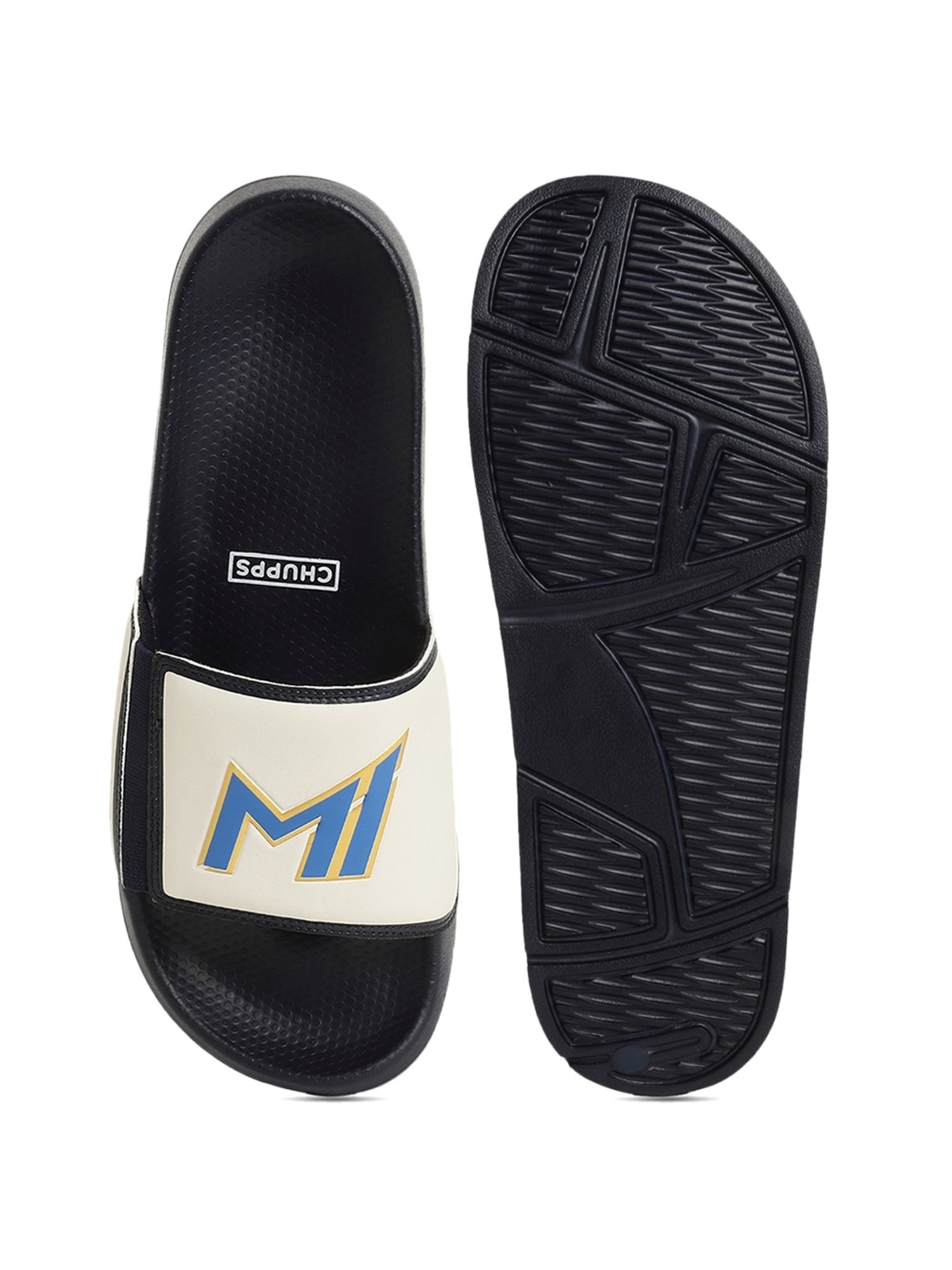 Chupps Men's MI Official White Slides