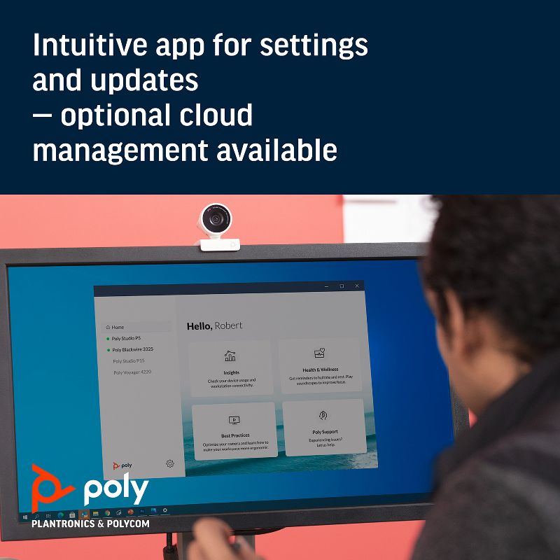 Logitech Conference Cam BCC950 Video Conference Webcam, HD 1080p Camera with Built-In Speakerphone
