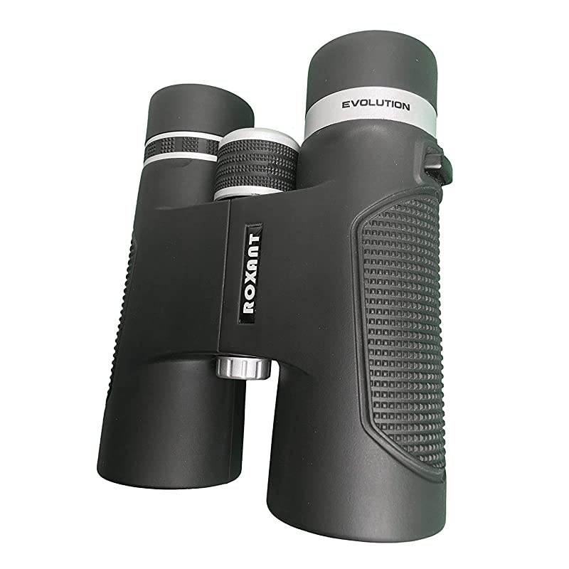 Authentic Evolution Professional High Definition Long Range Binoculars for Adults | 10x42 Shockproof Dust Proof Weatherproof Rubber Armor Sturdy Metal Alloy Frame + Case amp Accessories
