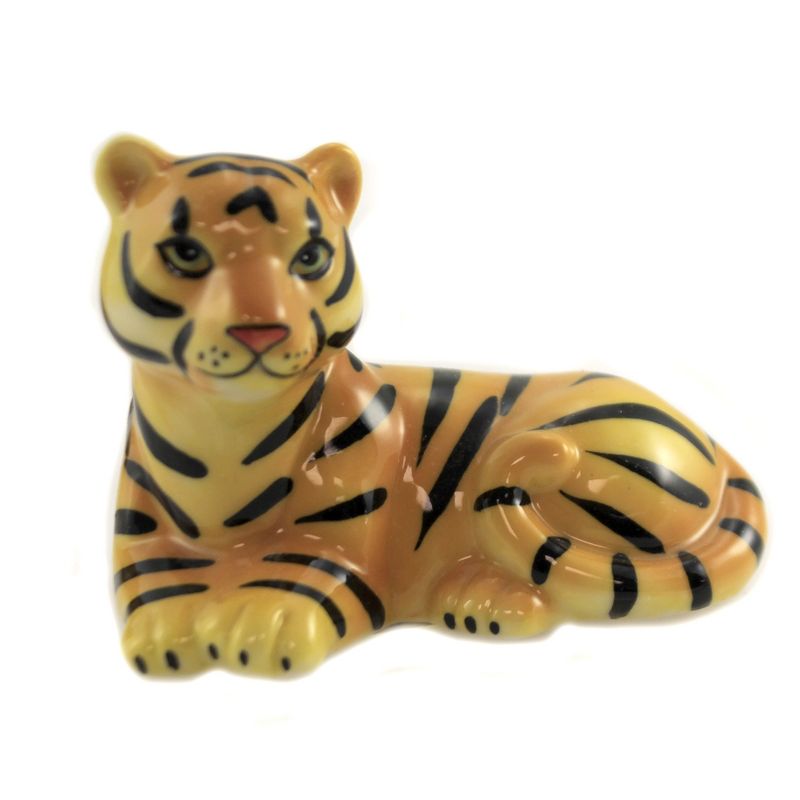 Tabletop 3.5" Magnetic Tigers Salt Pepper S/2 Safari Zoo Memagerie Pacific Trading  -  Salt And Pepper Shaker Sets