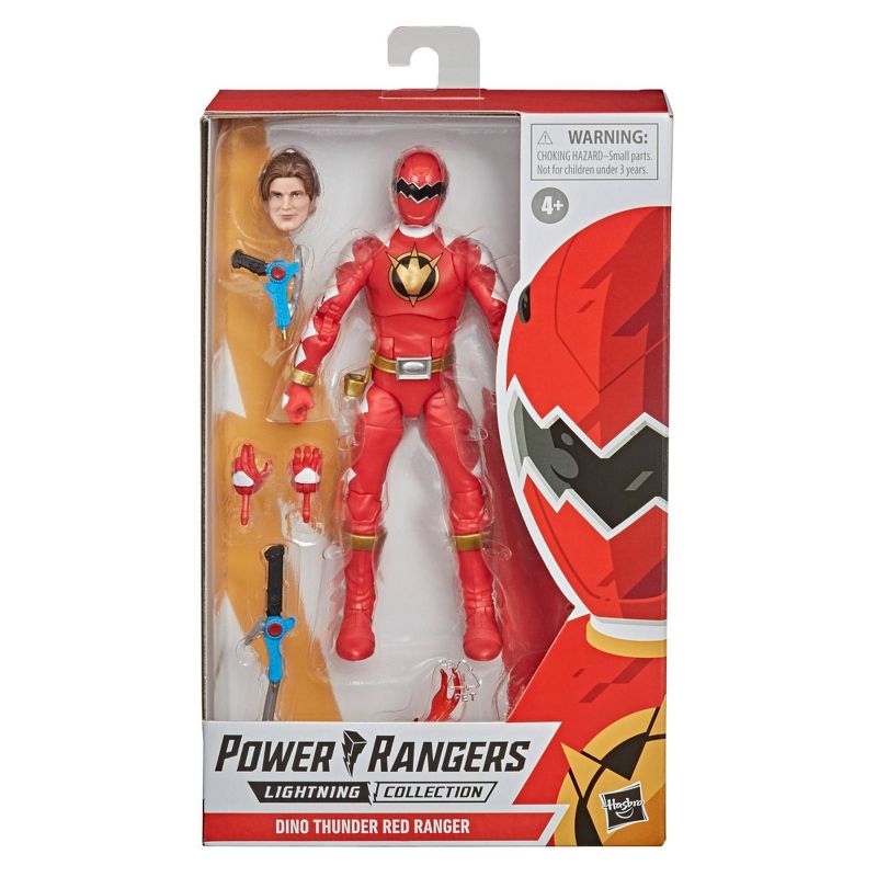 Power Rangers Lightning Collection Dino Thunder Red Ranger Figure