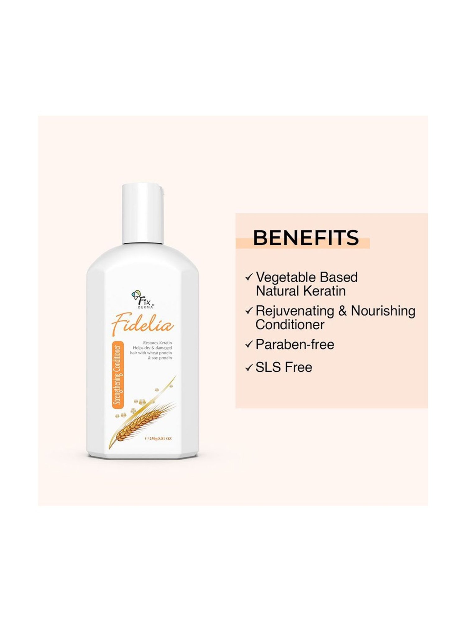 Fixderma Fidelia Stregthening Conditioner - 250 gm