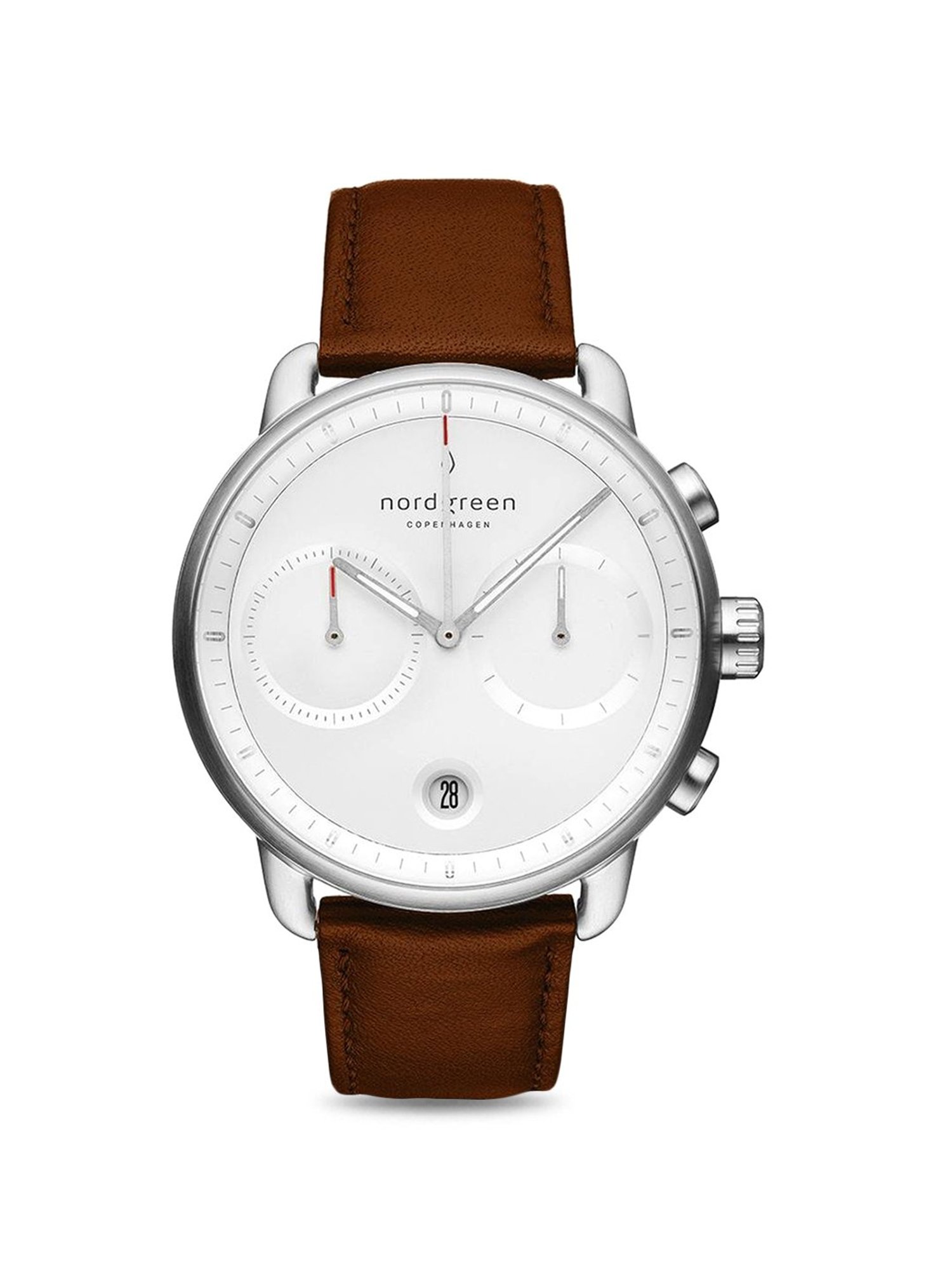 Nordgreen PI42SILEBRXX Pioneer Analog Watch for Men