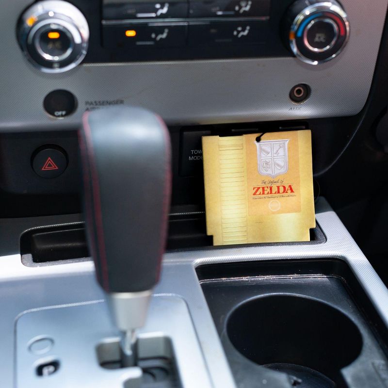 Just Funky The Legend Of Zelda Official NES Cartridge Air Freshener | New Car Scent