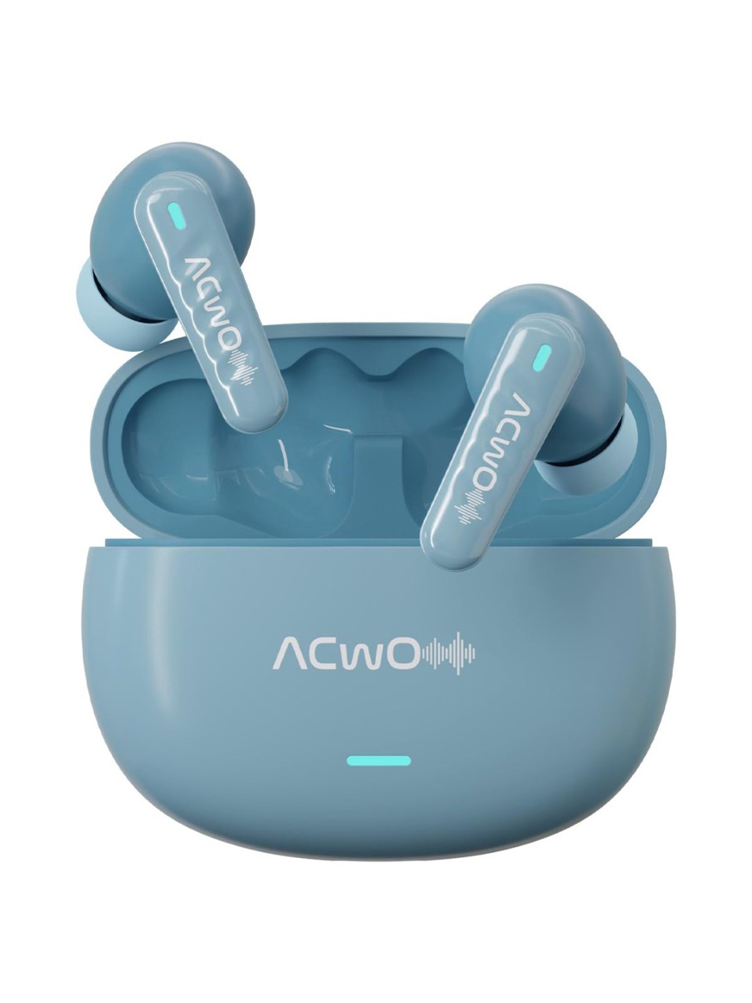 ACwO DwOTS 727 ANC In Ear Earbuds with 25db ANC & 42HRS Playtime (Baby Blue, True Wireless)