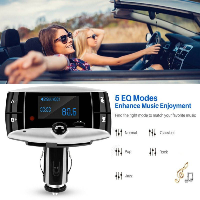Wireless FM Transmitter Modulator Car Kit Handsfree MP3 Player SD USB LCD Remote