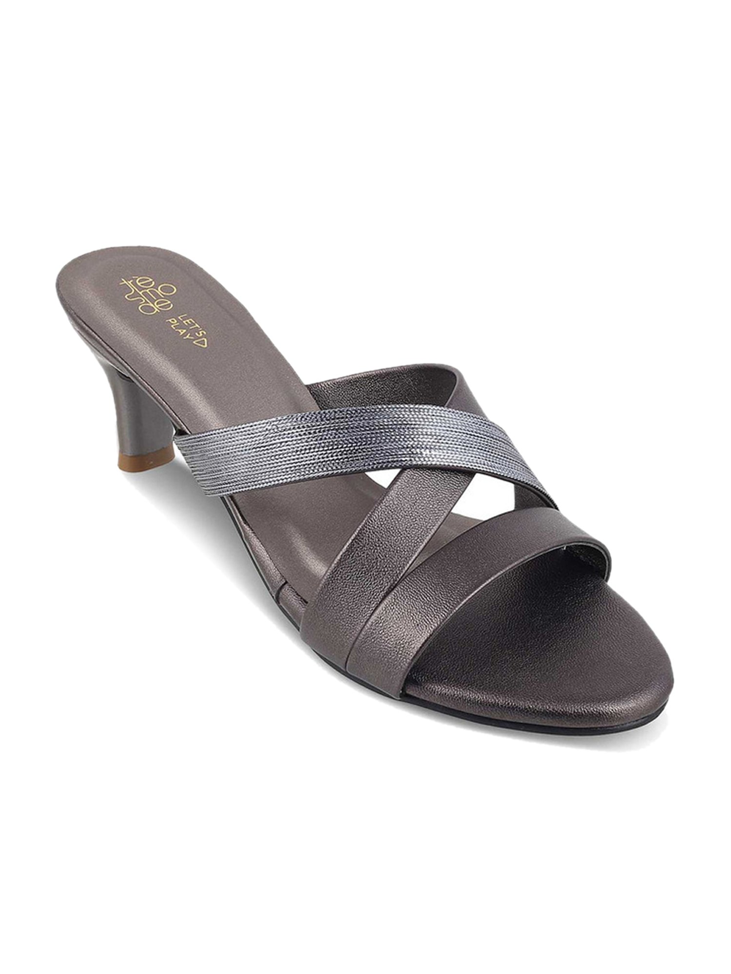Tresmode Women's Pewter Casual Sandals