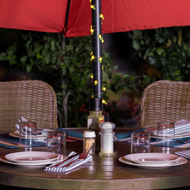 30ct Battery Operated Pineapple LED Fairy String Lights - Sterno Home