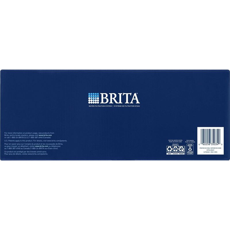 Brita Extra Large 18-Cup BPA Free Filtered Water Dispenser - Gray