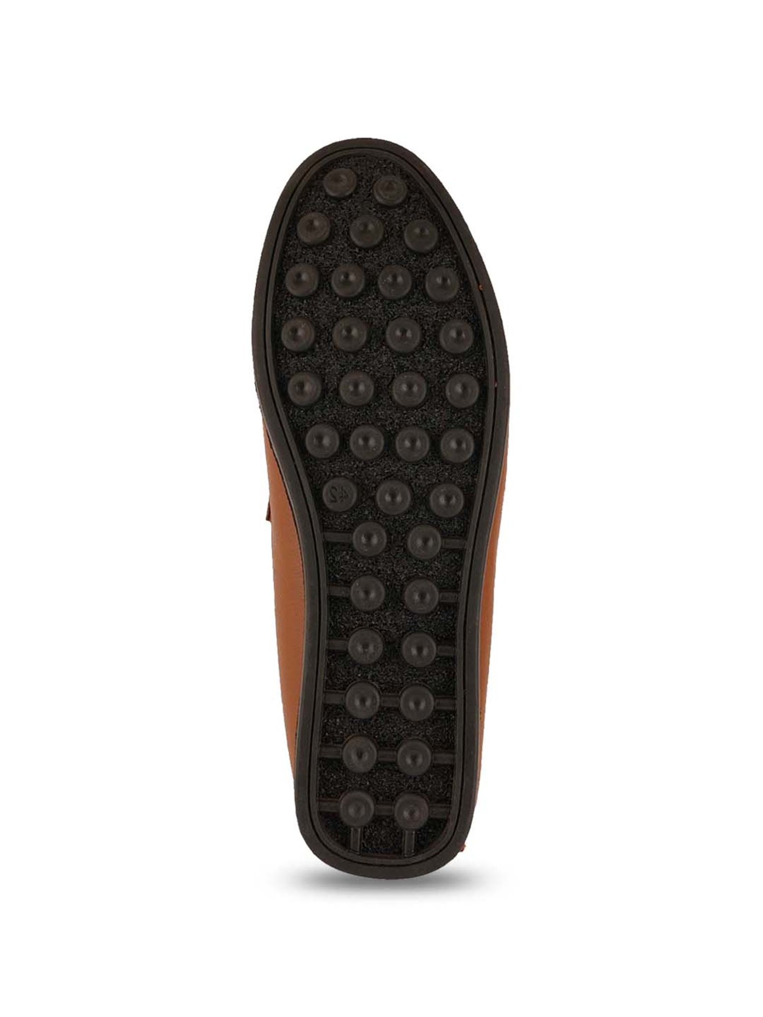 Pelle Albero Men's Tan Casual Loafers