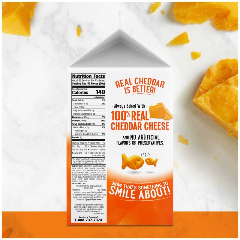 Pepperidge Farm Goldfish Cheddar Crackers - 30oz Carton