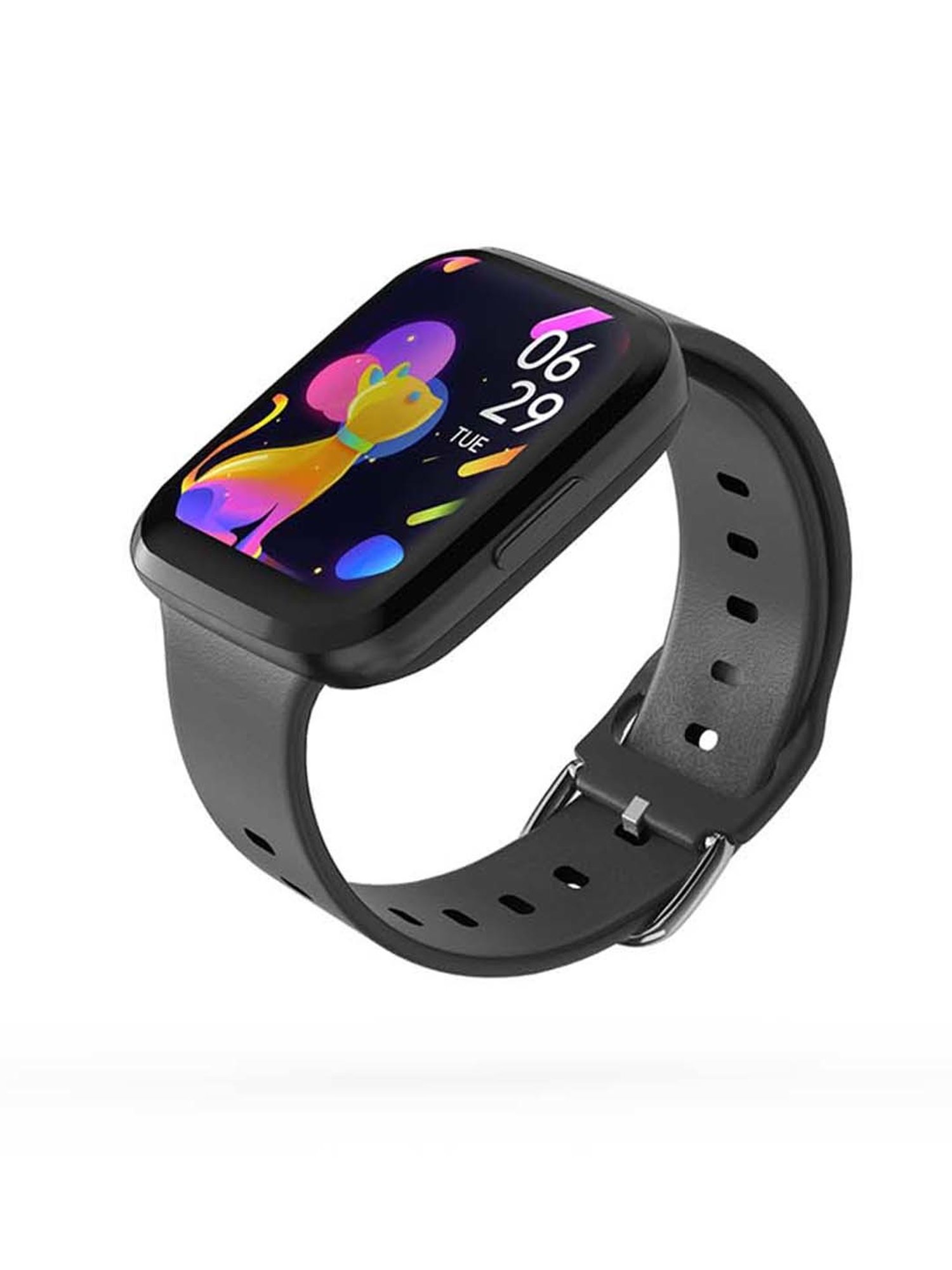 MAXX SX25 Ace Smart Watch with Multiple Sports Mode & Faces (Black)