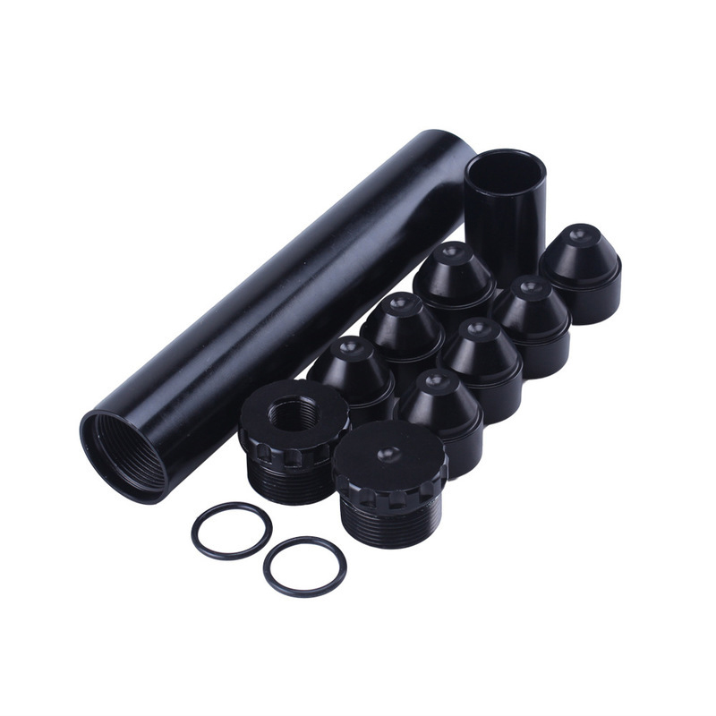 13pcs/set 5/8-24 Aluminum Fuel Trap Solvent Filter for NAPA 4003 WIX 24003 Filters Black