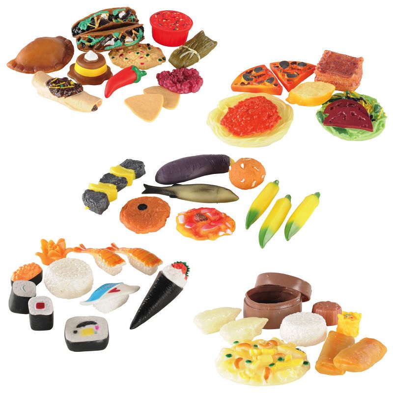 MOJO Life-Size International Pretend Play Food Collection - Set of 5